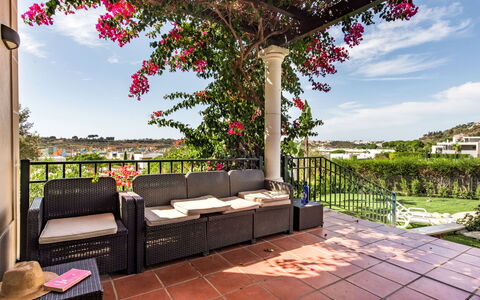 Amendoeiras V6 - Vip Properties: Sky, Plant, Property, Cloud, Flower, Nature, Shade, Building, Outdoor Furniture, Tree