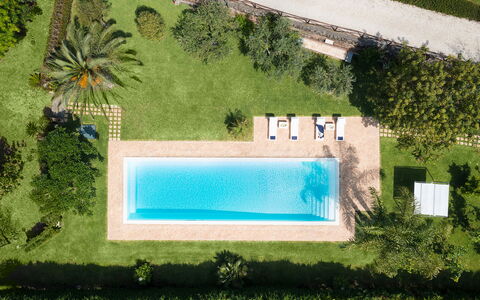 Oasi Verde - Santa Maria La Stella, Sicilia: Plant, Water, Building, Azure, Rectangle, Swimming Pool, Vegetation, Land Lot, Urban Design, Body Of Water