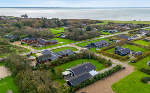 Ensio - 300M to the Fjord: Landscape, Bird'S-Eye View, Land Lot, Aerial Photography, Coast, Estate, Suburb, Village, Bay, Plantation