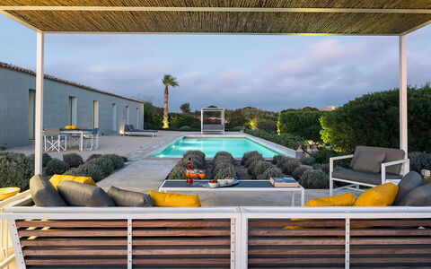 Villa Carmelita - Ragusa, Sicilia: Sky, Property, Cloud, Shade, Couch, Outdoor Furniture, Leisure, Tree, Urban Design, Real Estate