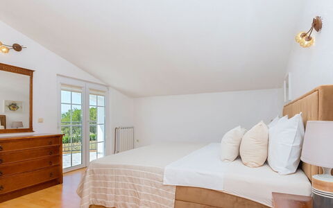 Secret Gem: Furniture, Bed, Interior Design, Bedroom, Floor, Flooring, Wood, Ceiling, Bedding, Room