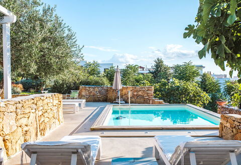 Villa Trullo - Torricella, Puglia: Water, Sky, Daytime, Property, Plant, Swimming Pool, Cloud, Azure, Nature, Tree