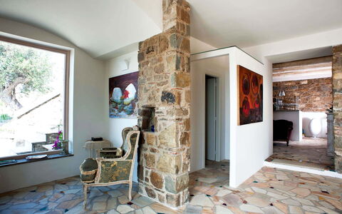 Pietramare - Castellabate, Campania: Picture Frame, Wood, Interior Design, Floor, Flooring, Hall, Window, Living Room, Hardwood, Chair