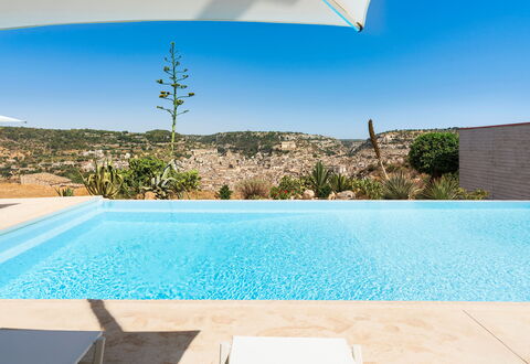 Casa Masseria - Scicli, Sicilia: Water, Sky, Plant, Property, Daytime, Swimming Pool, Light, Rectangle, Blue, Azure