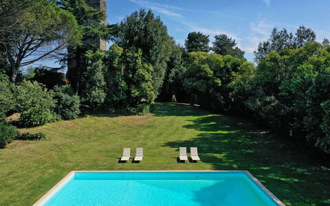 Torre Delle Cornacchie: Plant, Sky, Water, Cloud, Tree, Land Lot, Natural Landscape, Swimming Pool, Vegetation, Grass