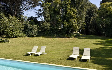 Torre Delle Cornacchie: Water, Cloud, Sky, Plant, Swimming Pool, Azure, Tree, Natural Landscape, Shade, Body Of Water