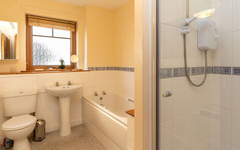 Culduthel: Plumbing Fixture, Mirror, Property, Tap, Sink, Window, Bathroom, Plant, Interior Design