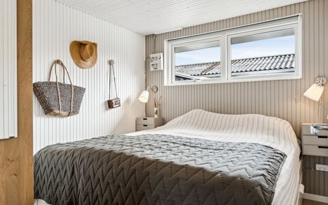 Zina - 600M from the Sea: Wood, Bedroom, Bed, Interior Design, Linens, Bed Sheet, Bedding, Floor, Flooring, Ceiling