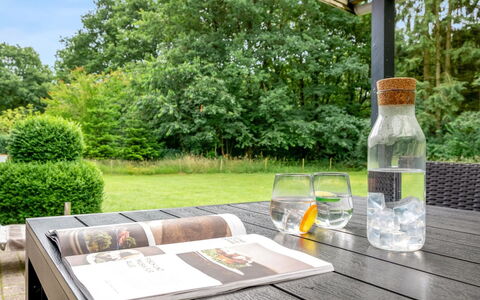 Tancred - 30Km from the Sea: Furniture, Outdoor Furniture, Table, Outdoor Table, Garden, Chair, Shade, Kitchen & Dining Room Table, Backyard, Landscaping