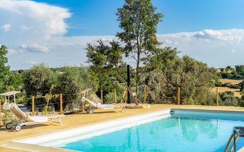 Trulli Di Grieco: Water, Cloud, Sky, Swimming Pool, Plant, Shade, Tree, Outdoor Furniture, Leisure, Real Estate