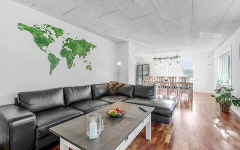 Ullakarin - 200M from the Sea: Flooring, Ceiling, Interior Design, Floor, Furniture, Room, Light Fixture, Living Room, Chair, Wood Flooring
