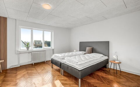 Ullakarin - 200M from the Sea: Ceiling, Flooring, Floor, Room, Light Fixture, Bedroom, Plaster, Wood Flooring