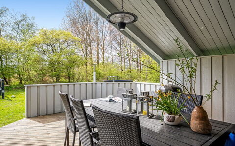 Bjart - 1.5Km from the Sea: Roof, House, Home, Cottage, Door, Siding, Deck, Porch, Plank, Hardwood