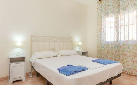 Dalia: Furniture, Interior Design, Bedroom, Floor, Bed, Flooring, Ceiling, Room, Bed Sheet, Bedding