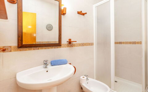 Dalia: Wall, Flooring, Plumbing Fixture, Interior Design, Floor, Wood, Bathroom Sink, Bathroom, Sink, Room