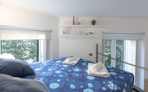 Le Belle Arti: Furniture, Property, Window, Comfort, Azure, Building, Bed Frame, Textile, Bed, Interior Design