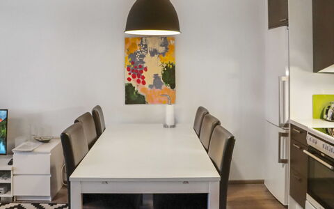 Lakevillas B4: Furniture, Interior Design, Flooring, Floor, Table, Ceiling, Kitchen & Dining Room Table, Lighting, Chair, Home