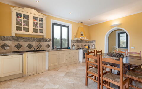 Le Cascate: Cabinetry, Furniture, Building, Countertop, Window, Wood, Interior Design, Kitchen, House, Wood Stain