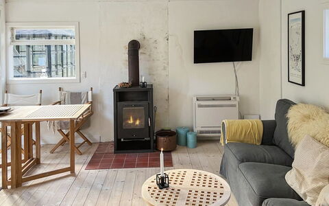 Othinkarl - 150M from the Sea: Furniture, Interior Design, Couch, Flooring, Floor, Living Room, Room, Table, Chair, Apartment