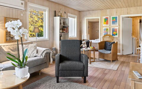 Laurentius - 625M from the Sea: Roof, House, Home, Cottage, Siding, Estate, Driveway, Garden Buildings, Yard, Shed