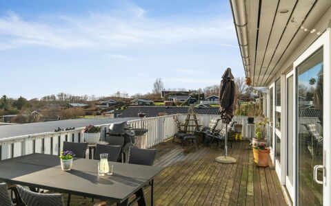 Sylvia - 450M from the Sea: Roof, Home, Door, Cottage, Shade, Siding, Yard, Estate, Backyard