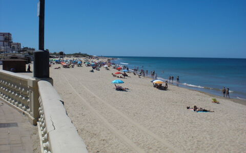 Apartamento Playa De Regla: Water, Sky, Beach, Street Light, Horizon, Leisure, Shade