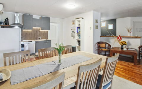 Ilsabe - 25Km from the Sea: Furniture, Flooring, Interior Design, Floor, Wood, Ceiling, Dining Room, Kitchen & Dining Room Table, Table, Wood Flooring