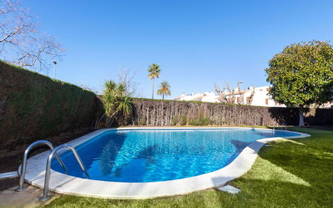 Jardins de S'Agaro: Blue, Swimming Pool, Resort, Composite Material, Leisure, Eco Hotel, Garden, Landscaping, Hacienda, Backyard