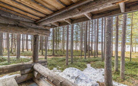 Kelomökki 1: Cottage, House, Home, Garden Buildings, Siding, Log Cabin, Farmhouse, Estate, Shed, Yard