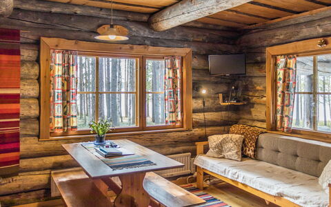 Kelomökki 1: Cottage, House, Home, Garden Buildings, Siding, Log Cabin, Farmhouse, Estate, Shed, Yard