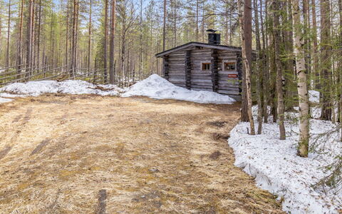 Kelomökki 2: Wood, Winter, Forest, Freezing, Snow, Trunk, Woodland, Twig, Log Cabin