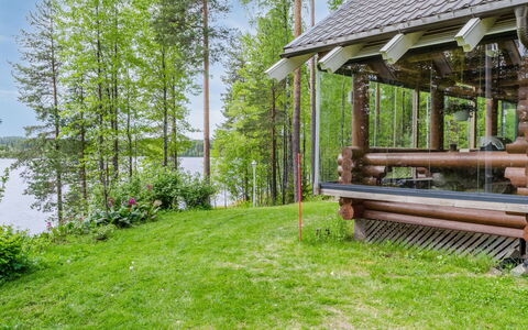 Kokkoranta: Furniture, Chair, Outdoor Furniture, Table, Wood, Outdoor Table, Kitchen & Dining Room Table, Shade, Garden, Umbrella