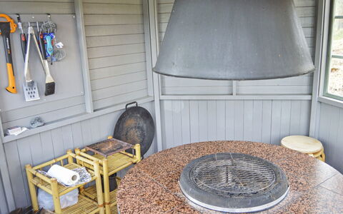 Villa Käpytikka: Bed, Furniture, Bedroom, Interior Design, Bedding, Bed Sheet, Flooring, Wood, Floor, Room