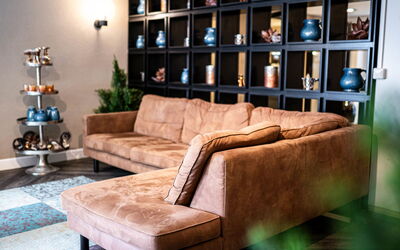 Gruppe Meisenberg 110.1: Furniture, Couch, Interior Design, Living Room, Plant, Floor, Picture Frame, Flooring, Wall, Studio Couch