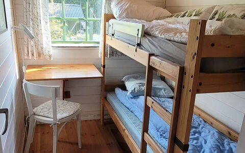 Bonde - 800M to the Fjord: Furniture, Wood, Bunk Bed, Flooring, Floor, Interior Design, Bedroom, Room, Wood Stain, Bed