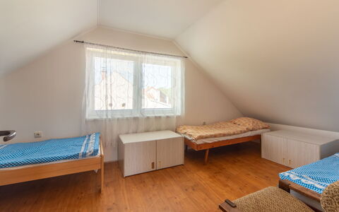 Smrž: Wood, Floor, Flooring, Bedroom, Ceiling, Interior Design, Home, Bed, Room, Wood Flooring