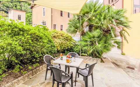 Elian: Outdoor Furniture, Outdoor Table, Apartment, Chair, Yard, Shade, Hacienda, Balcony, Patio, Courtyard