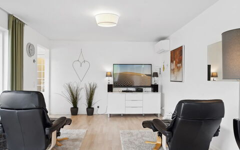 Edo - 575M from the Sea: Furniture, Interior Design, Flooring, Floor, Ceiling, Room, Chair, Table, Apartment, Kitchen & Dining Room Table