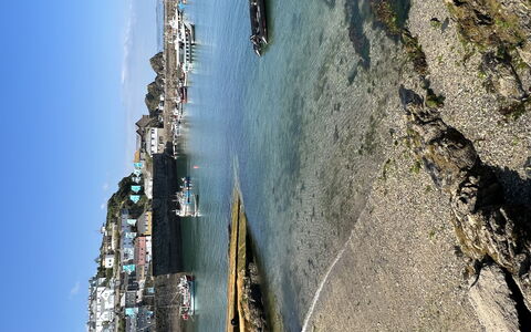 Stargazey Cottage: Water, Sky, World, Building, Urban Design, Landscape, Wood, City, Lake