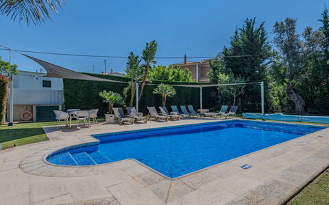Carmen: Swimming Pool, Blue, Tree, Resort, Shade, Composite Material, Outdoor Furniture, Eco Hotel, Landscaping, Leisure