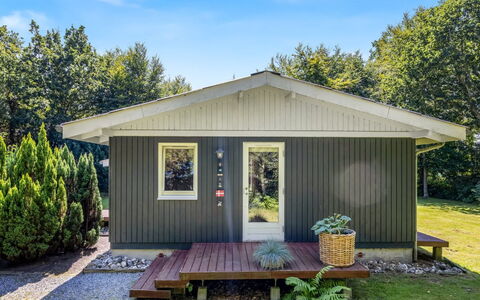 Sofja - 175M to the Fjord: Wood, Cottage, Garden Buildings, Shed, Groundcover, Garden, Siding, Yard, Hardwood, Shade