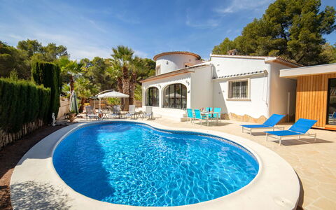 Angela: Water, Property, Cloud, Sky, Plant, Building, Blue, Azure, Swimming Pool, Tree