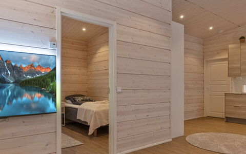 Villa Paadari: Wood, Cottage, Log Cabin, Forest, Shed, Garden Buildings, Larch, Woodland, Wood Stain