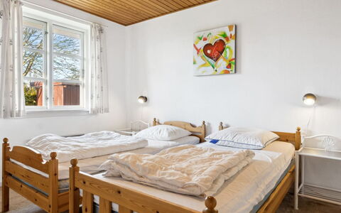 Sebine - 800M from the Sea: Bedroom, Bed, Furniture, Wood, Interior Design, Bedding, Bed Sheet, Ceiling, Floor, Bed Frame