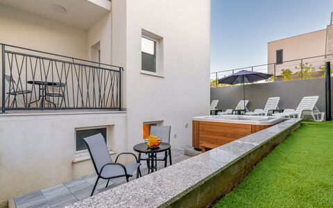 Tica: Property, Furniture, Building, Plant, Flowerpot, Interior Design, Architecture, Chair, Floor, Flooring