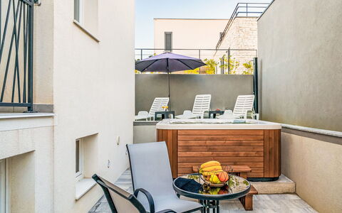 Tica: Table, Furniture, Property, Window, Building, Chair, Shade, Interior Design, Outdoor Furniture, Houseplant