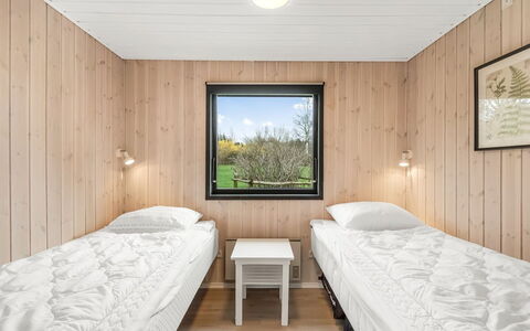 Jule - 1.3Km to the Fjord: Wood, Bedroom, Bed, Bed Frame, Ceiling, Plank, Wood Stain, Hardwood, Bedding, Bed Sheet