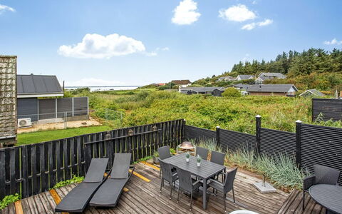 Solfrid - 150M from the Sea: Roof, House, Home, Cottage, Door, Siding, Deck, Porch, Plank, Hardwood
