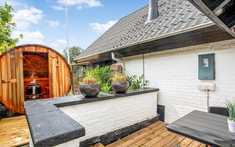 Solfrid - 150M from the Sea: Roof, House, Home, Cottage, Door, Siding, Deck, Porch, Plank, Hardwood