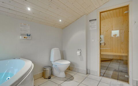 Aviaja - 12Km from the Sea: Flooring, Floor, Plumbing Fixture, Interior Design, Ceiling, Wood, Bathroom, Room, Plumbing, Bathtub